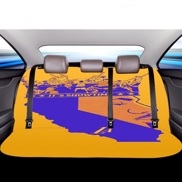 King James Lebron Lakers Team Nba Car Back Rear Seat Covers