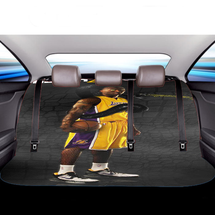 Kobe Bryan Nba X Black Mamba Car Back Rear Seat Covers