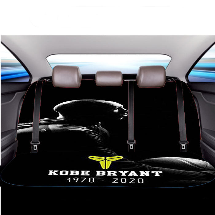 Kobe Bryant Rip Black Mamba Car Back Rear Seat Covers