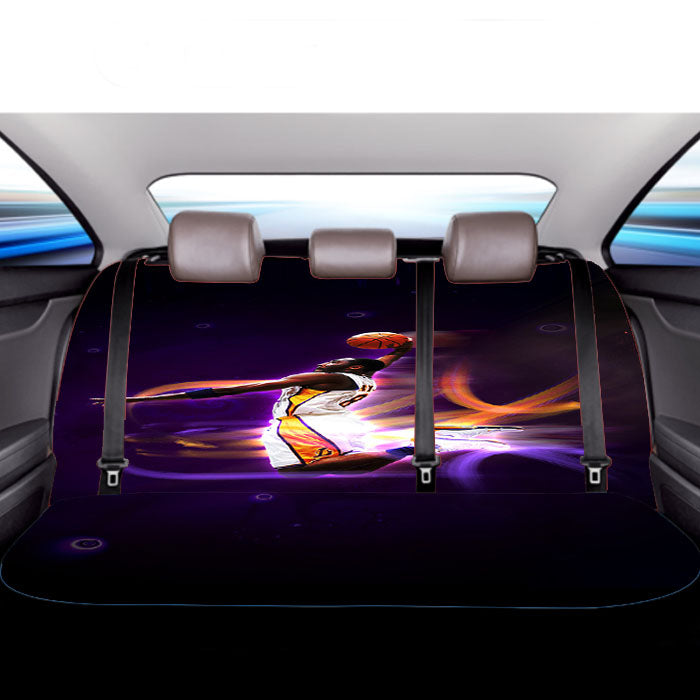 Kobe Slamdunk Glowing Car Back Rear Seat Covers