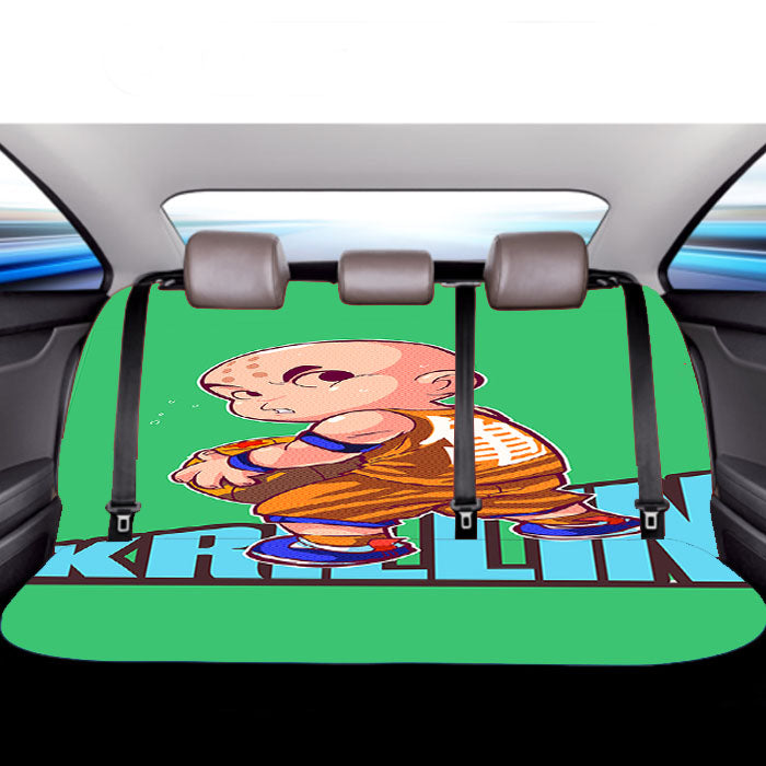 Krillin Basketball Drago Car Back Rear Seat Covers