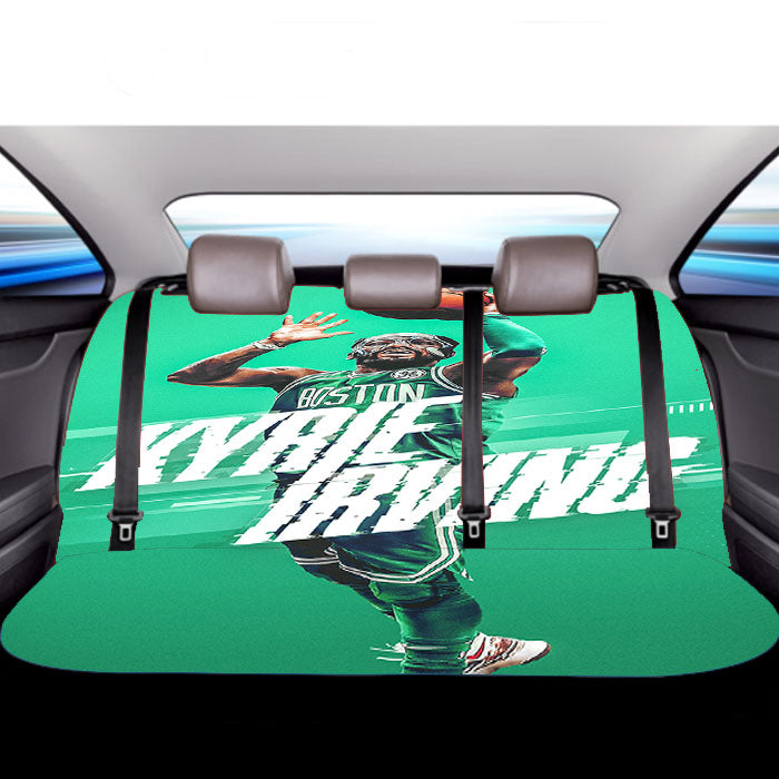 Kyrie Irving Lets Up Car Back Rear Seat Covers