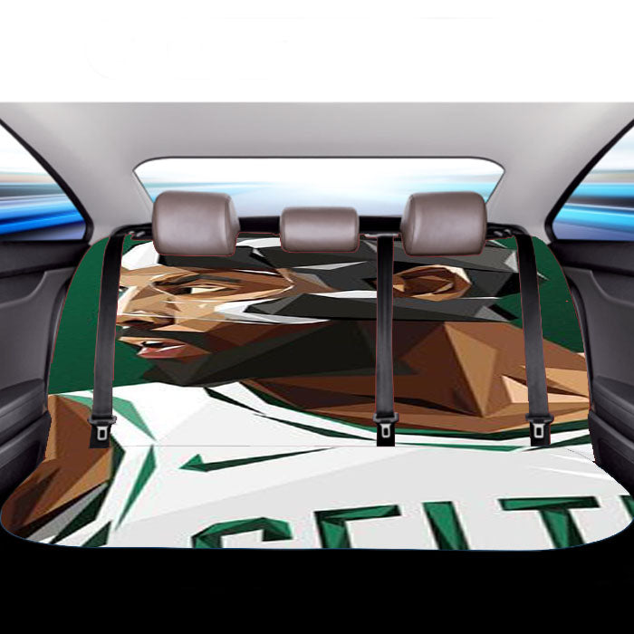Kyrie Irving Mask Car Back Rear Seat Covers