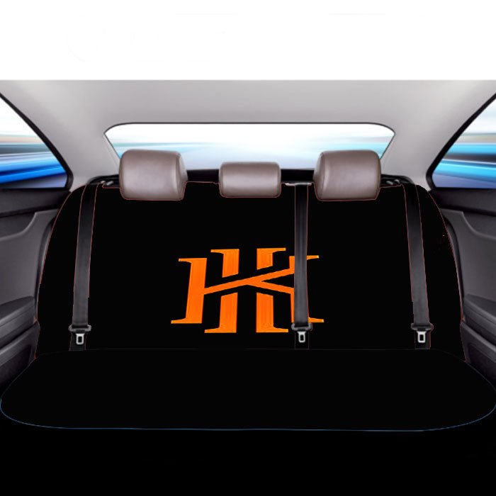 Kyrie Irving Orange Car Back Rear Seat Covers