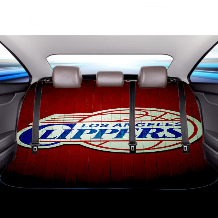 La Clippers Hardwood Car Back Rear Seat Covers
