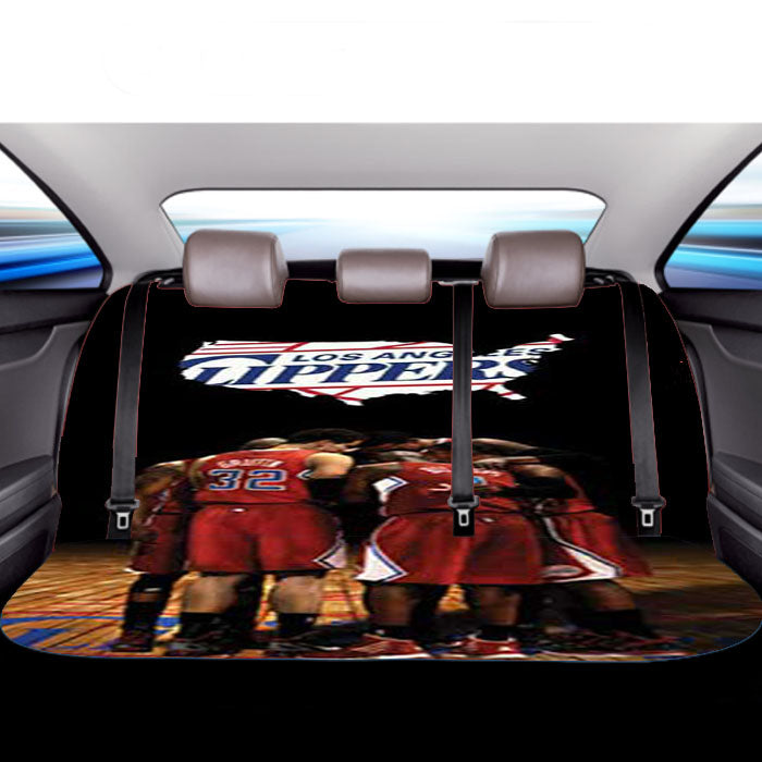 La Clippers Spotlight Plain Car Back Rear Seat Covers