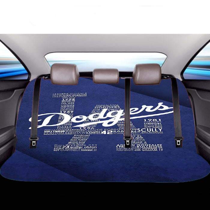 La Dodgers Car Back Rear Seat Covers