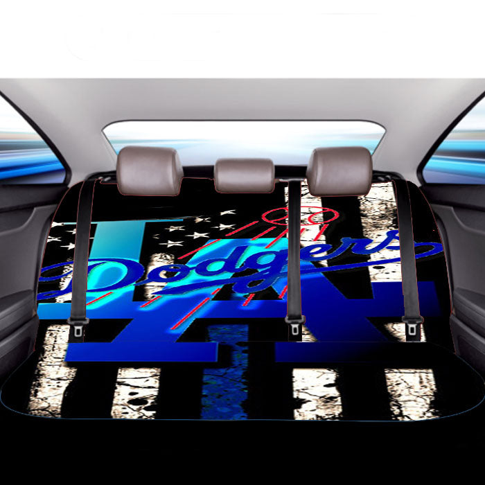 La Dodgers Baseball 987 Car Back Rear Seat Covers