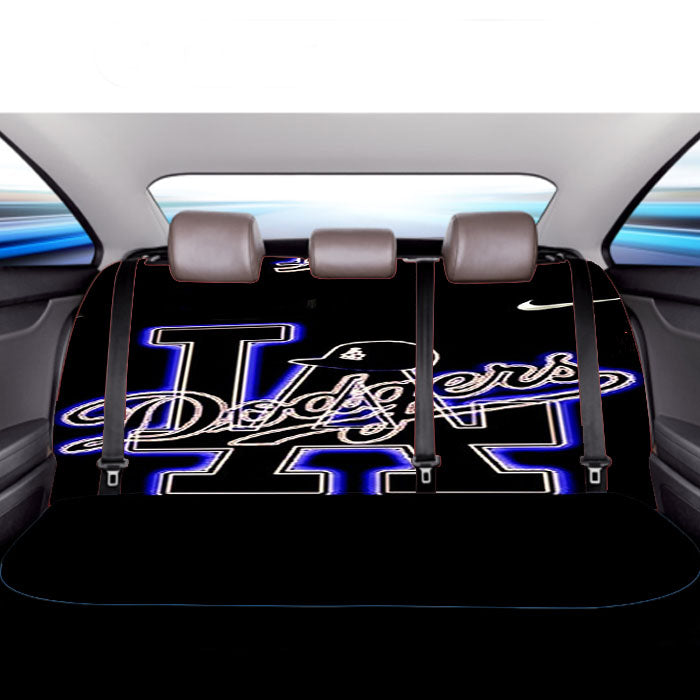 La Dodgers Mlb 9876 Car Back Rear Seat Covers