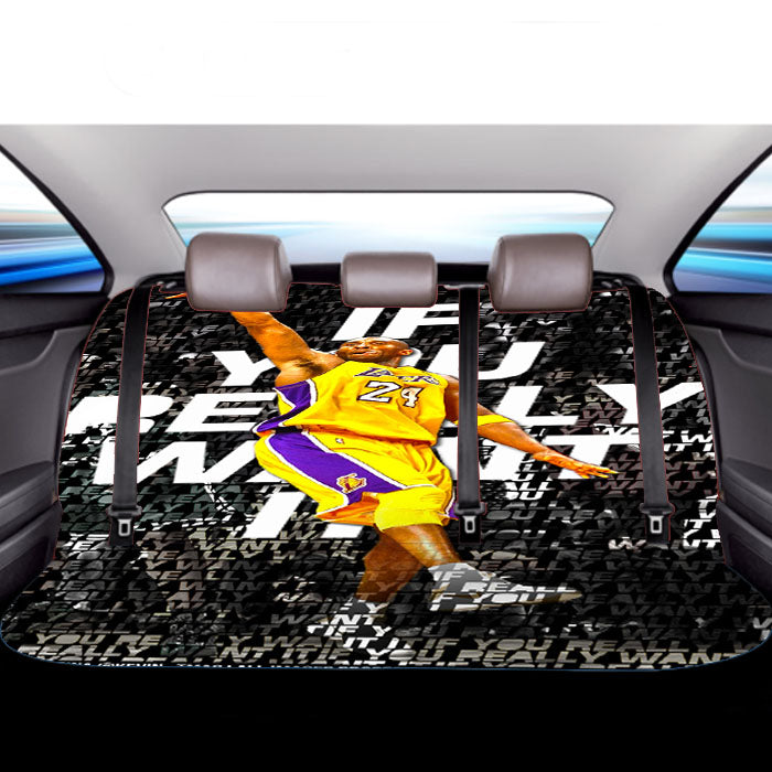 La Lakers Kobe Bryant Car Back Rear Seat Covers