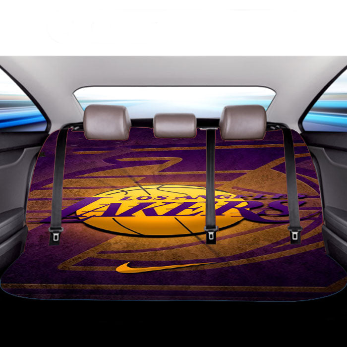 La Lakers Nba Basketball Car Back Rear Seat Covers