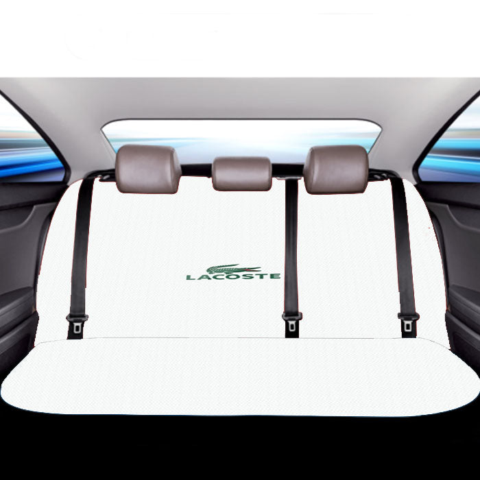 Lacoste Crocodile Logo Car Back Rear Seat Covers
