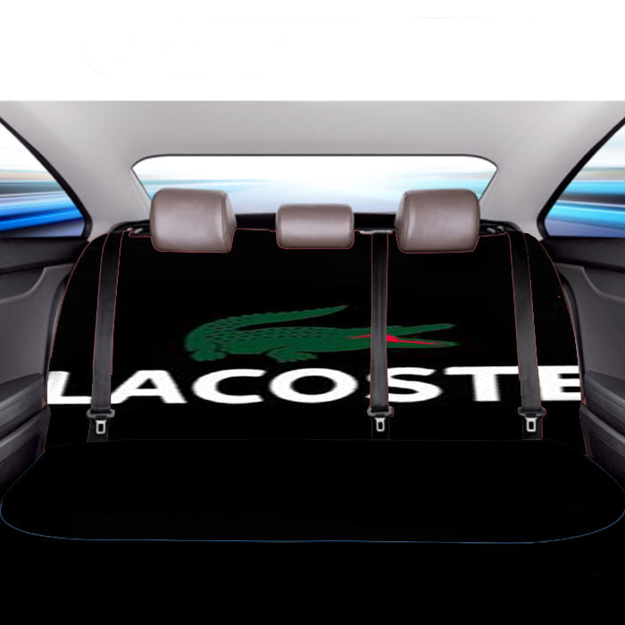Lacoste Logo Car Back Rear Seat Covers