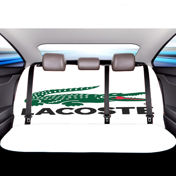 Lacoste Logo 1 Car Back Rear Seat Covers