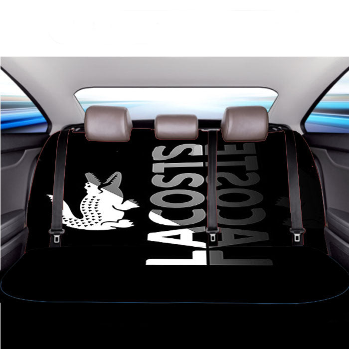 Lacoste Logo 2 Car Back Rear Seat Covers