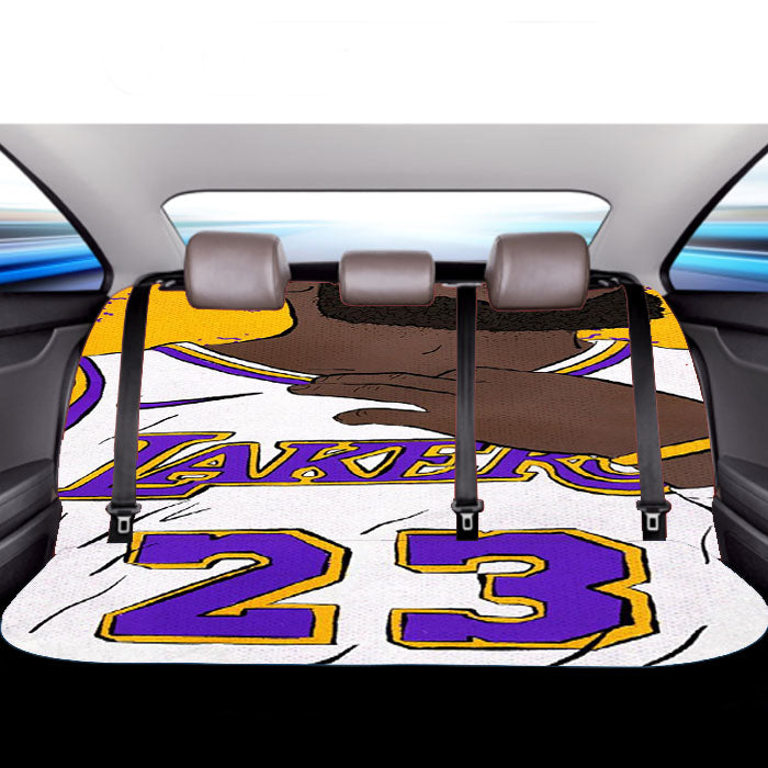 Lakers 23 Nba Legend Car Back Rear Seat Covers