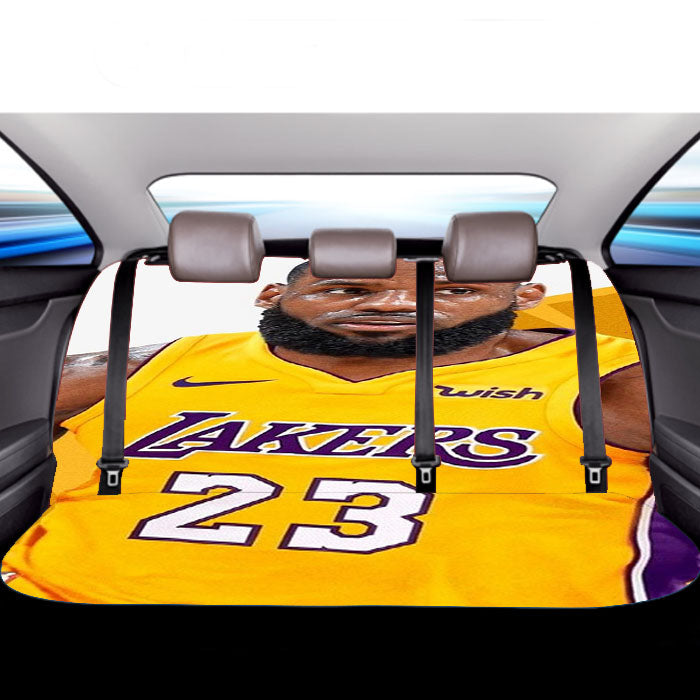 Lakers 23 Number La Car Back Rear Seat Covers