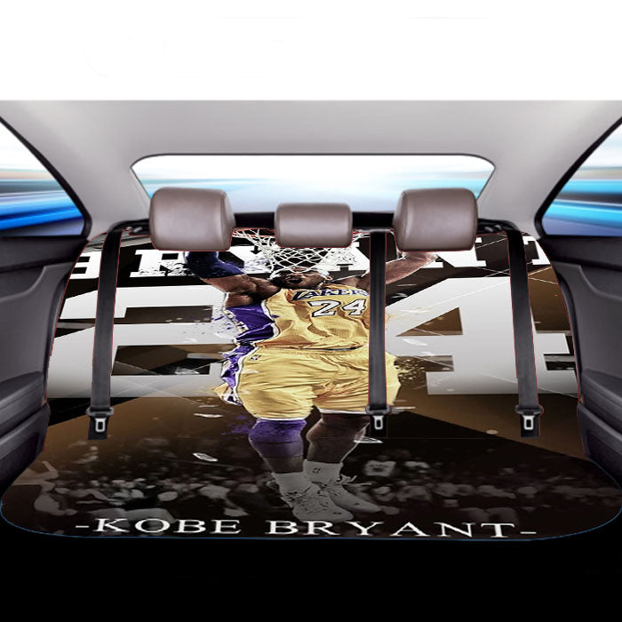 Lakers Hero Kobe Btyant Nba Legend Car Back Rear Seat Covers
