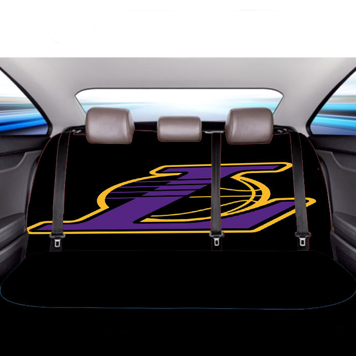 Lakers Team Purple Classic Nba Car Back Rear Seat Covers