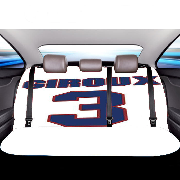 Larry Giroux National Hockey Car Back Rear Seat Covers