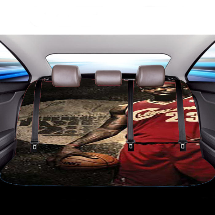 Lebron Circle Bkg Car Back Rear Seat Covers