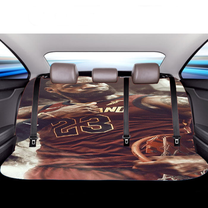 Lebron James 23 Car Back Rear Seat Covers