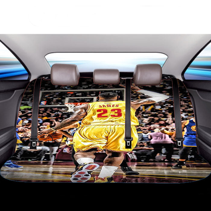 Lebron James 23 Legend Car Back Rear Seat Covers