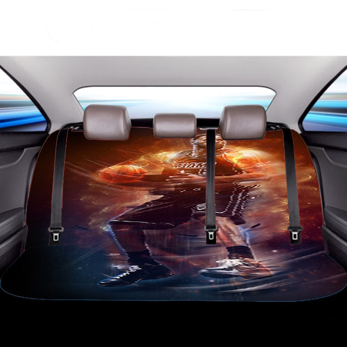 Lebron James Aura Jump Car Back Rear Seat Covers