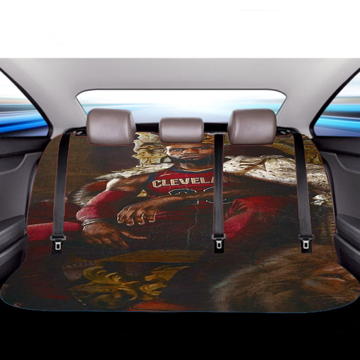 Lebron James Wallpaper Car Back Rear Seat Covers