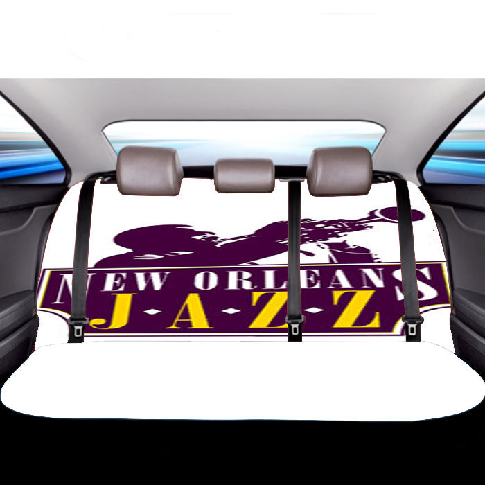 Logo New Orleans Jazz Car Back Rear Seat Covers