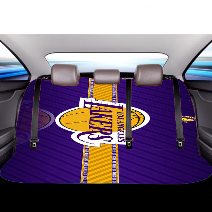 Los Ageles Lakers Car Back Rear Seat Covers