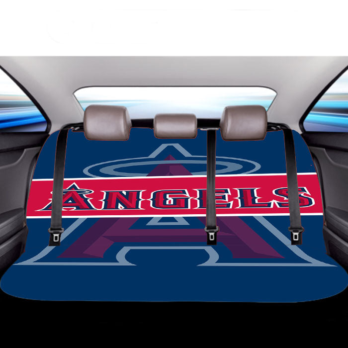 Los Angeles Angels Background Car Back Rear Seat Covers