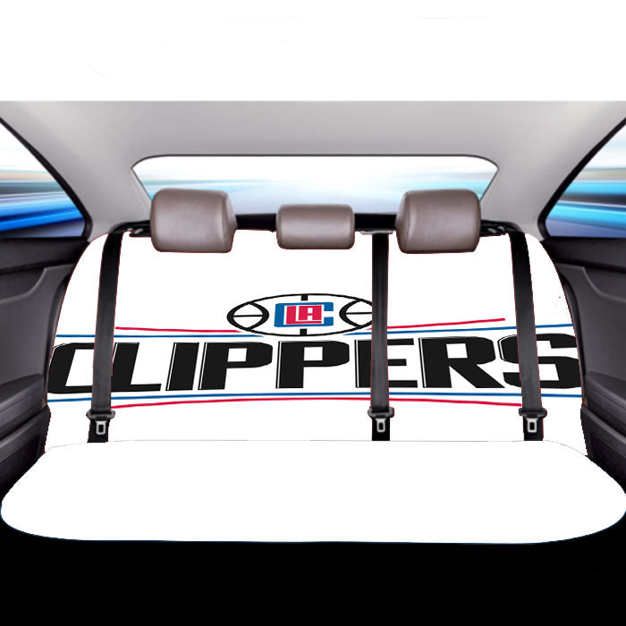 Los Angeles Clippers New Logo Car Back Rear Seat Covers