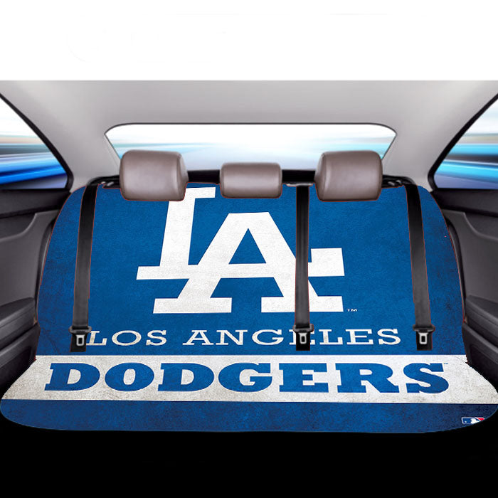Los Angeles Dodgers Logo Car Back Rear Seat Covers