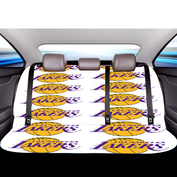 Los Angeles Lakers Logo Car Back Rear Seat Covers