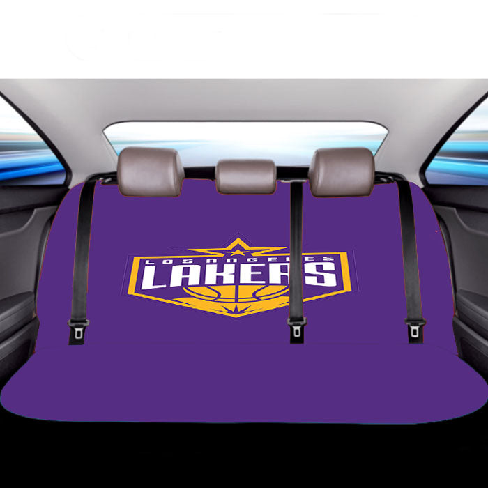 Los Angeles Lakers Purple Car Back Rear Seat Covers