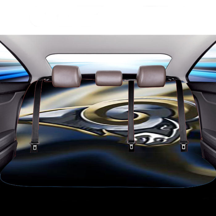 Los Angeles Rams Car Back Rear Seat Covers
