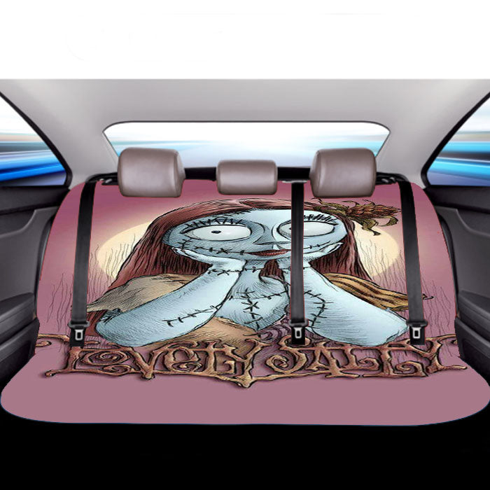 Lovely Sally The Nightmare Before Christmas Car Back Rear Seat Covers