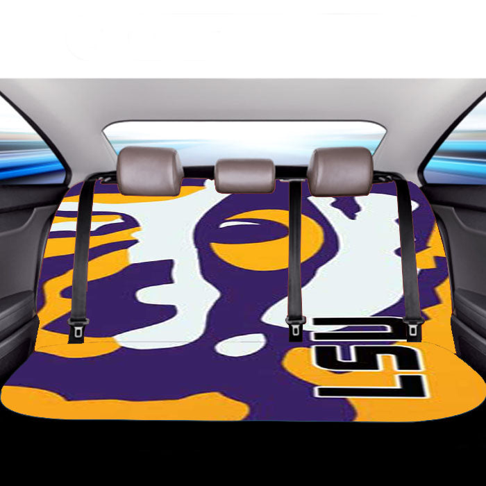 Lsu Eye Car Back Rear Seat Covers