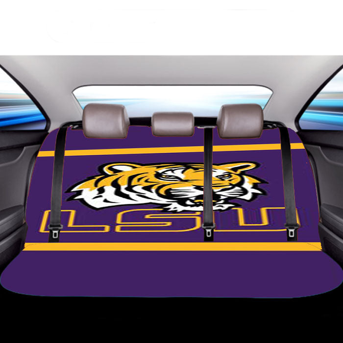 Lsu Tigers Car Back Rear Seat Covers