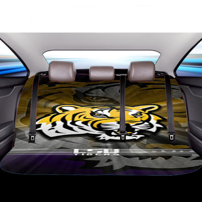 Lsu Tigers College Football Car Back Rear Seat Covers