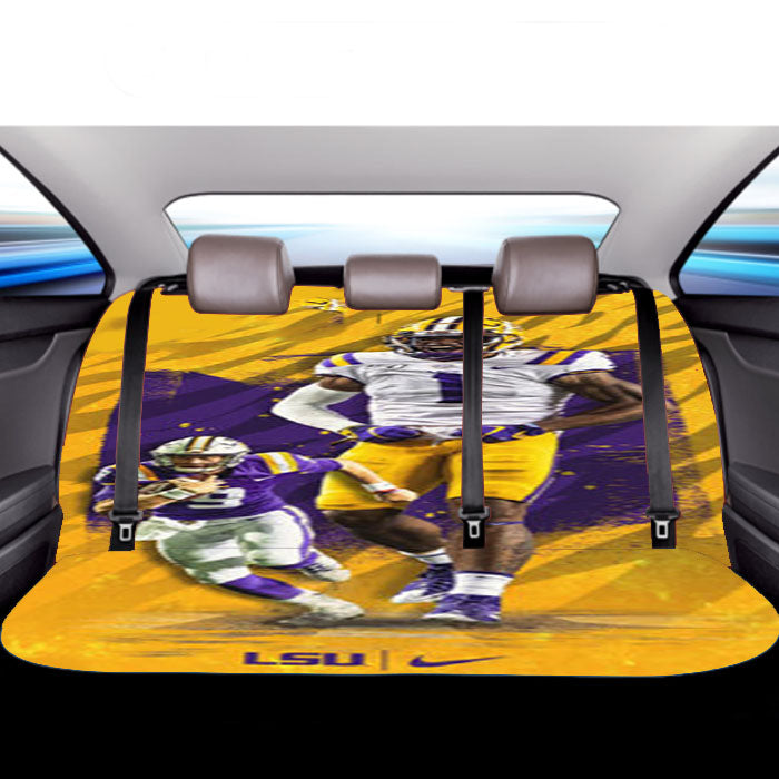 Lsu Tigers Football Car Back Rear Seat Covers