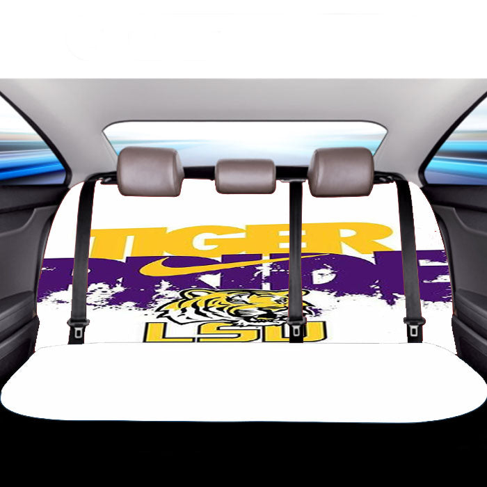 Lsu Tigers Nike Logo Car Back Rear Seat Covers
