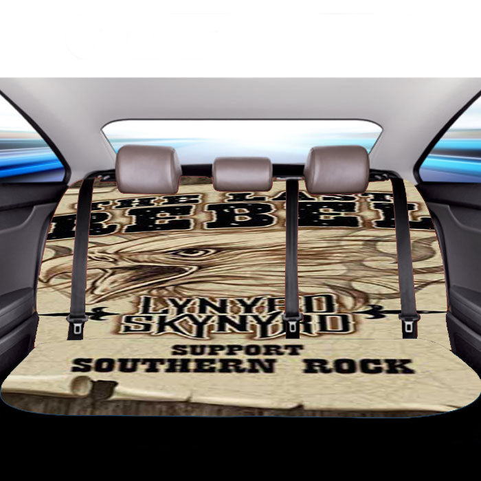 Lynyrd Skynyrd Last Rebel Car Back Rear Seat Covers