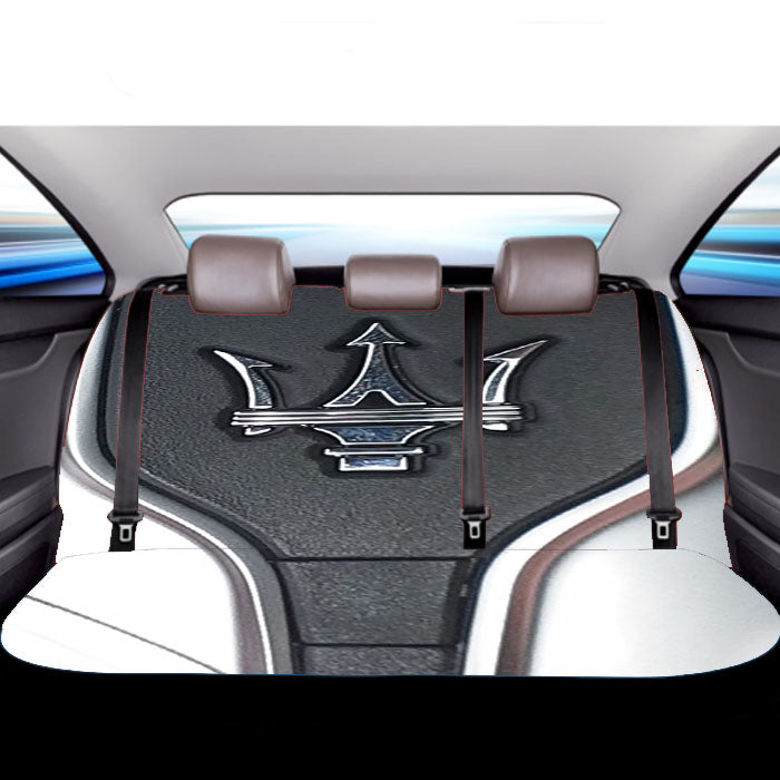 Maserati Keys Logo Car Back Rear Seat Covers