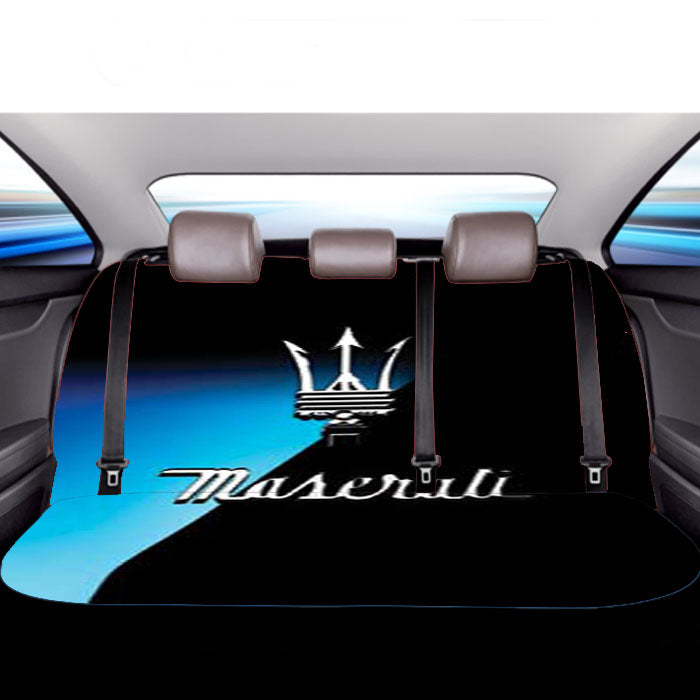 Maserati Logo Car Back Rear Seat Covers