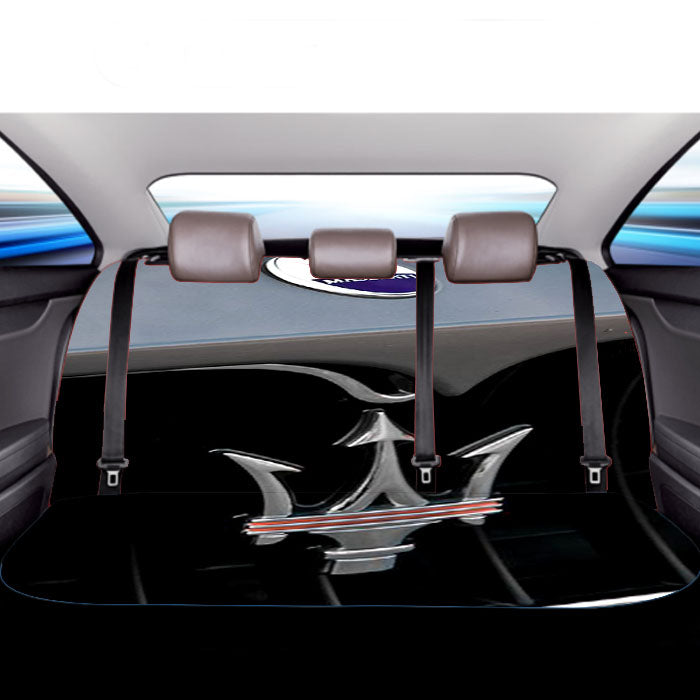 Maserati Trident Cars Logo Car Back Rear Seat Covers