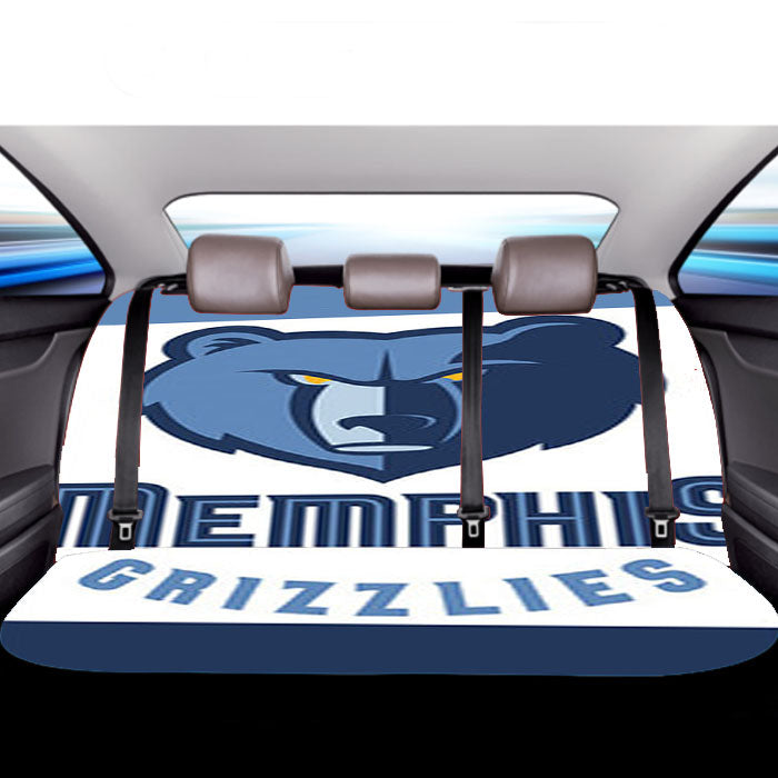 Memphis Grizzlies Car Back Rear Seat Covers