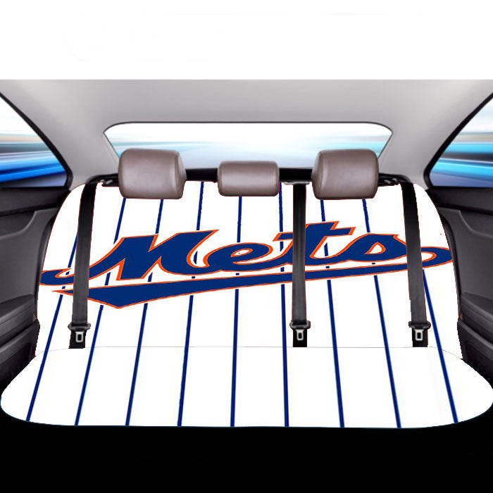 Mets Baseball Los Angeles Car Back Rear Seat Covers
