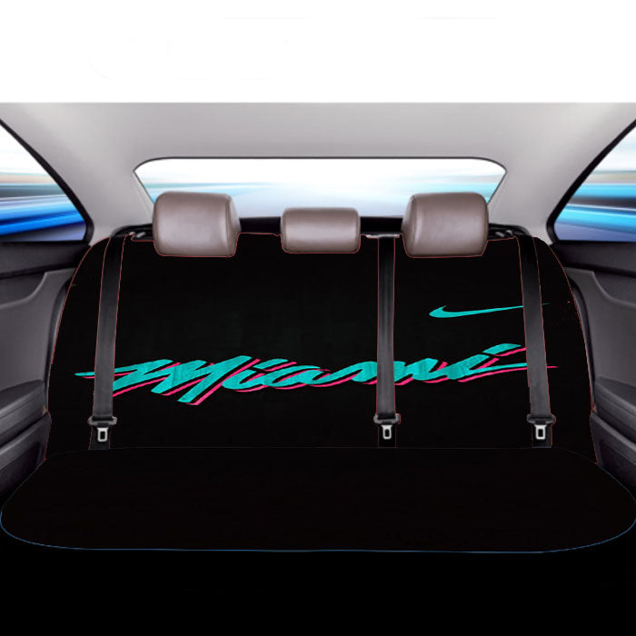 Miami Heat Nike Car Back Rear Seat Covers